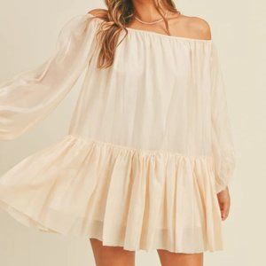 Mable Off the Shoulder Mini Dress